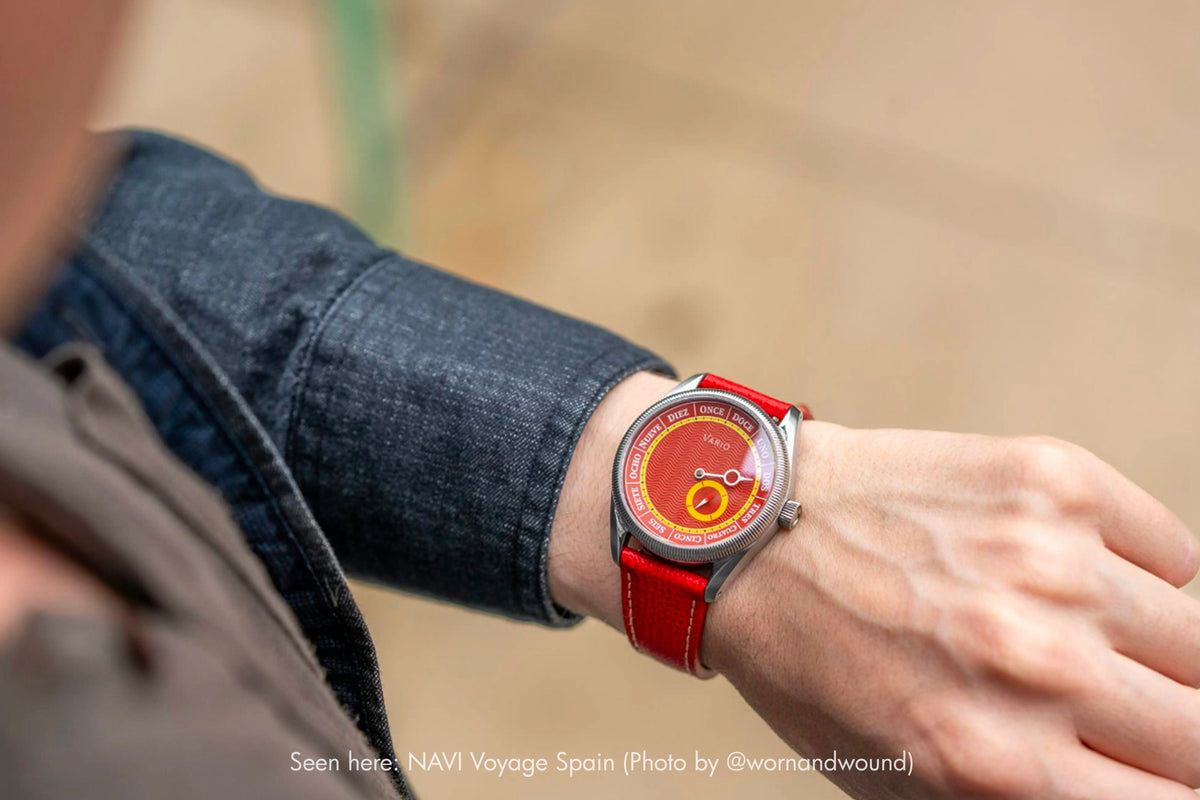 Vario NAVI Voyage France Single Hand Watch