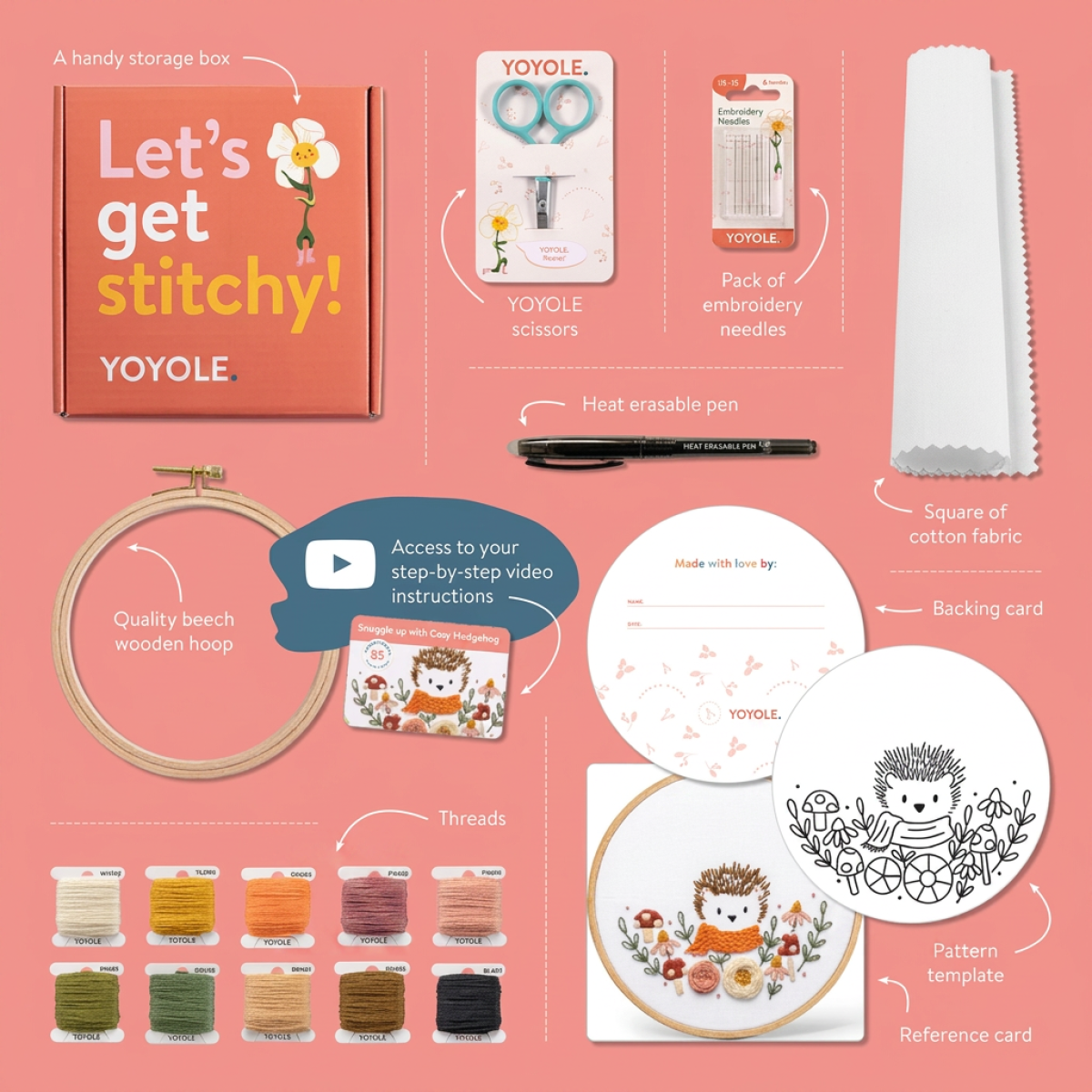 Cozy HedgehogBeginner Kit