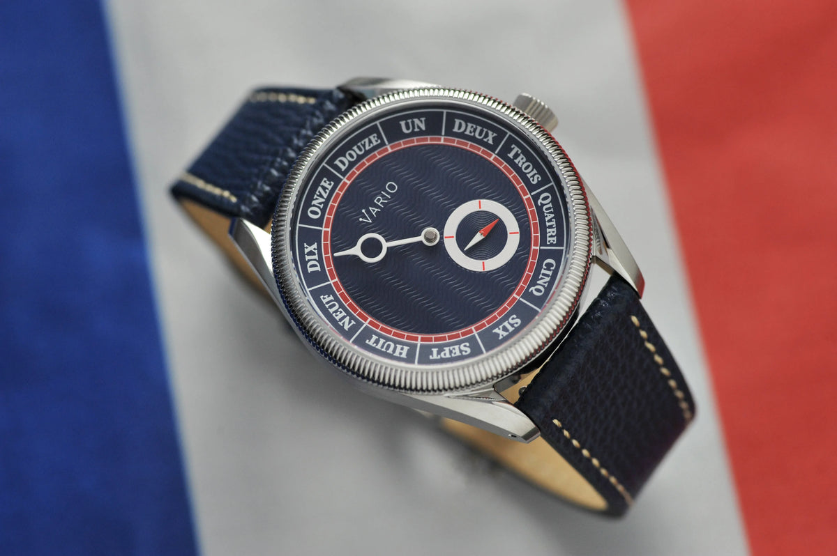 Vario NAVI Voyage France Single Hand Watch