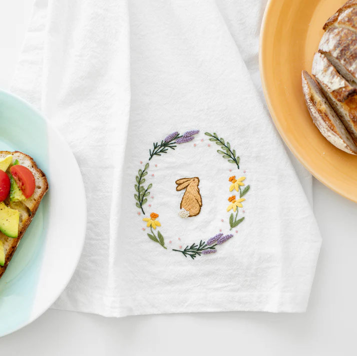 Spring Rabbit KitchenTowel Beginner Kit