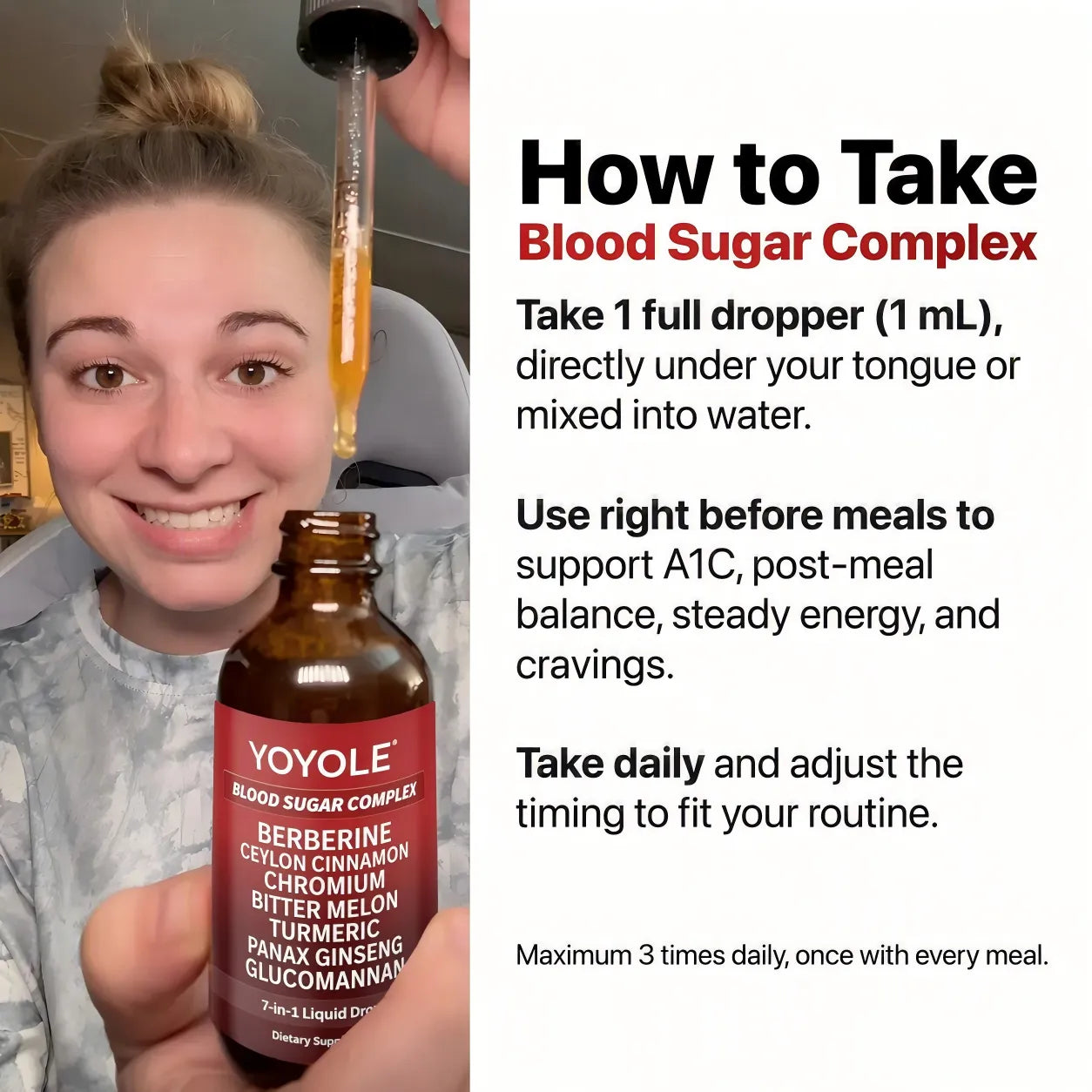 YOYOLE 7-in-1 Blood Sugar Complex💰Buy 1, Get 1 FREE!💰🚀