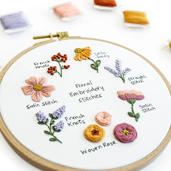 Floral Stitch SamplerBeginner Kit